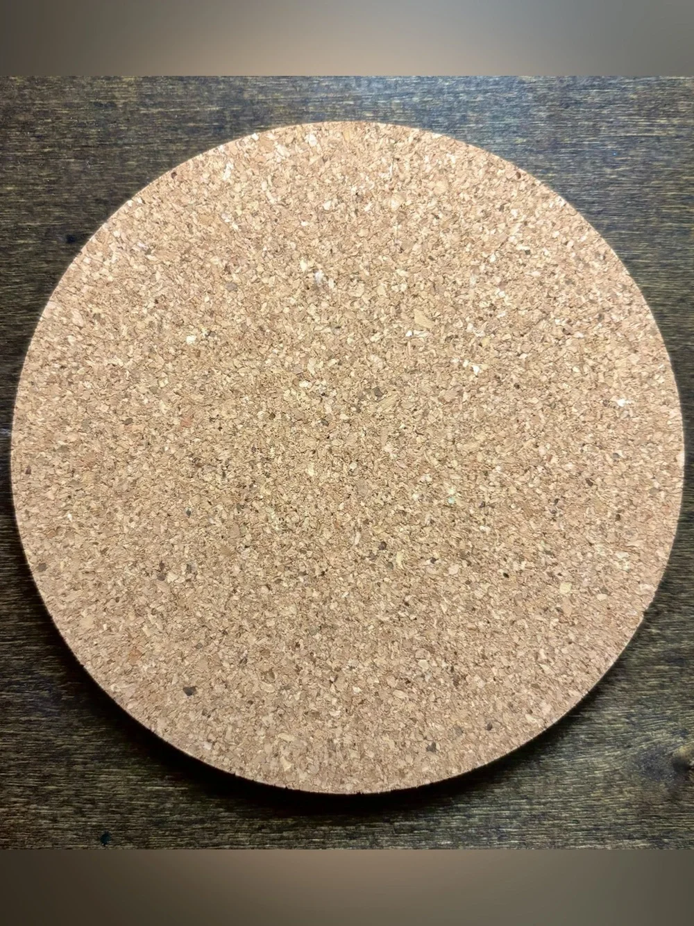 Australian Terrier Dog Face Laser Engraved Cork Coaster
